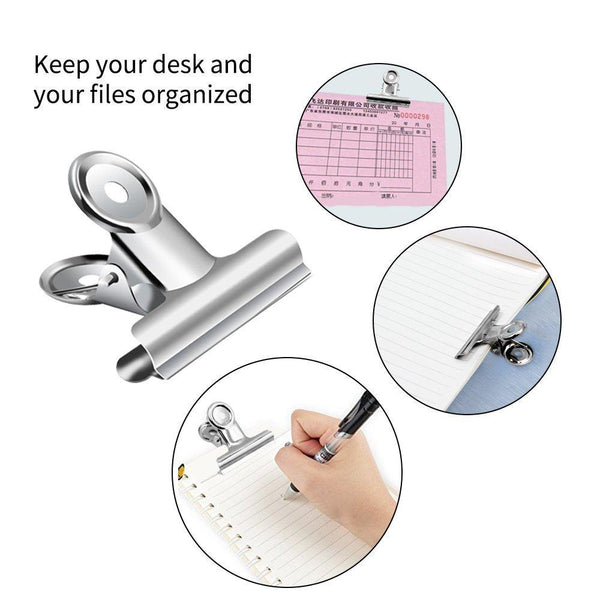 Shop here chip clips bag clips food clips heavy duty clips for bag silver all purpose air tight seal good grip clips cubicle hooks for office school home pack of 12