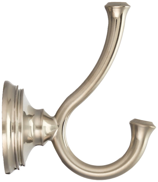 Results delta faucet 79735 ss cassidy double robe hook brilliance stainless steel