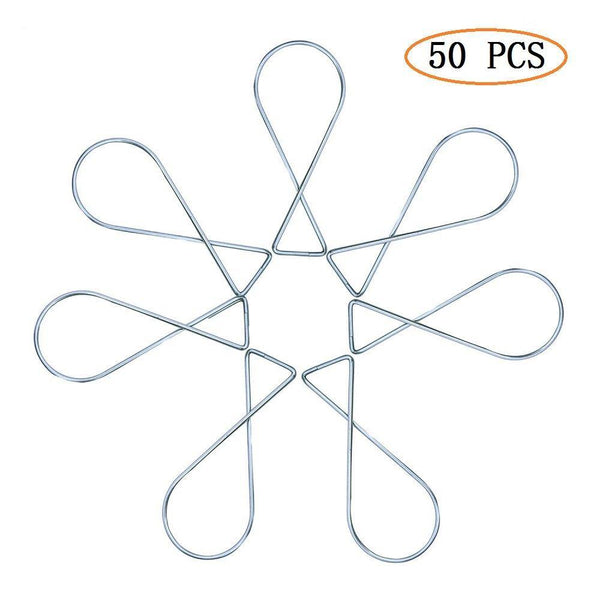 Try amaonm 50 pcs celling clips 8 t bar ceiling decorative resilient hook ceiling hangers for hanging a sign or plant on a grid drop ceiling clips classroom office graphics hooks