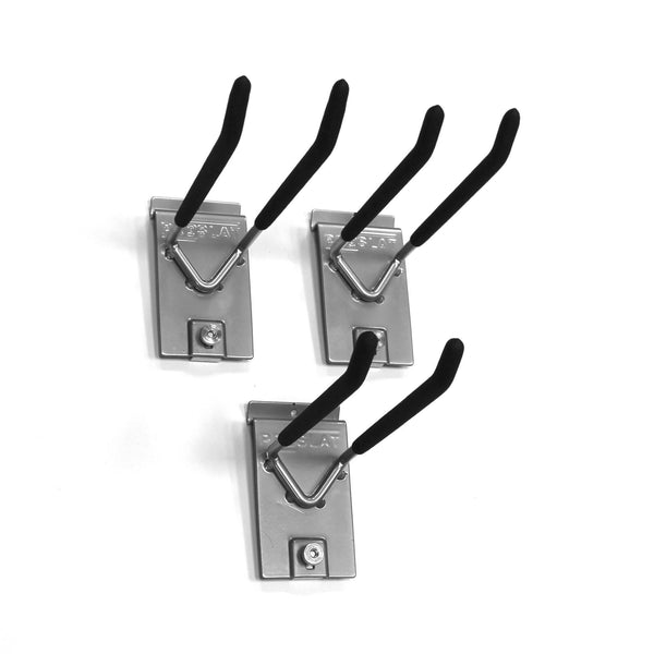 Products proslat 13010 double 8 inch locking hooks designed for proslat pvc slatwall 3 pack