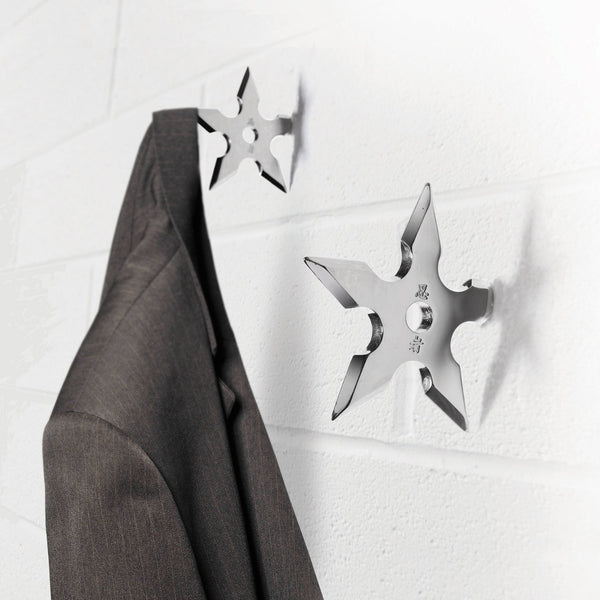 Amazon best aprince set of 2 stainless steel new star door coat hook clothes hanger holder star hook set of 2