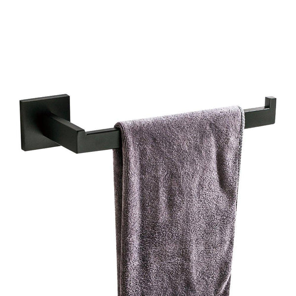 Kitchen leyden modern 4 pieces bathroom sets robe hook towel bar toilet paper holder towel ring bathroom hardware accessory matte black