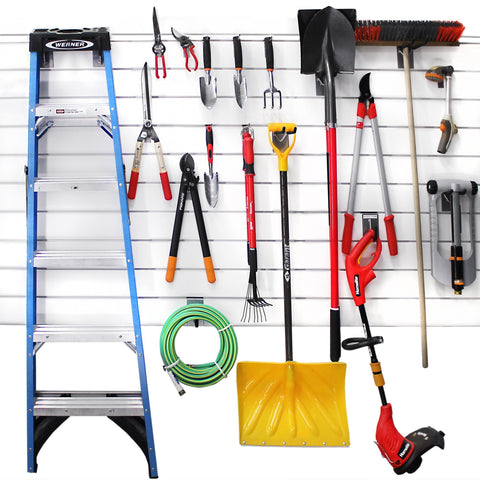 Related proslat 11004 1 8 inch backplates steel hook kit designed for proslat pvc slatwall 20 piece