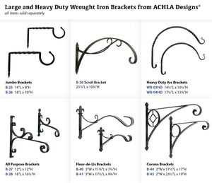 Get achla designs corona wall bracket hook large b 45