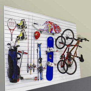 Selection proslat 11005 sports equipment steel hook variety kit designed for proslat pvc slatwall 13 piece