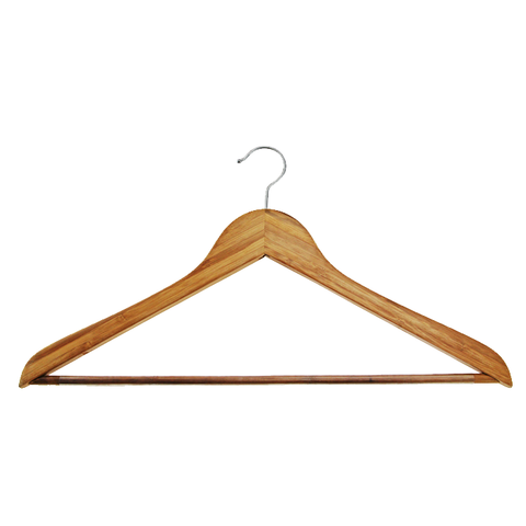 Bamboo Hangers With Bar